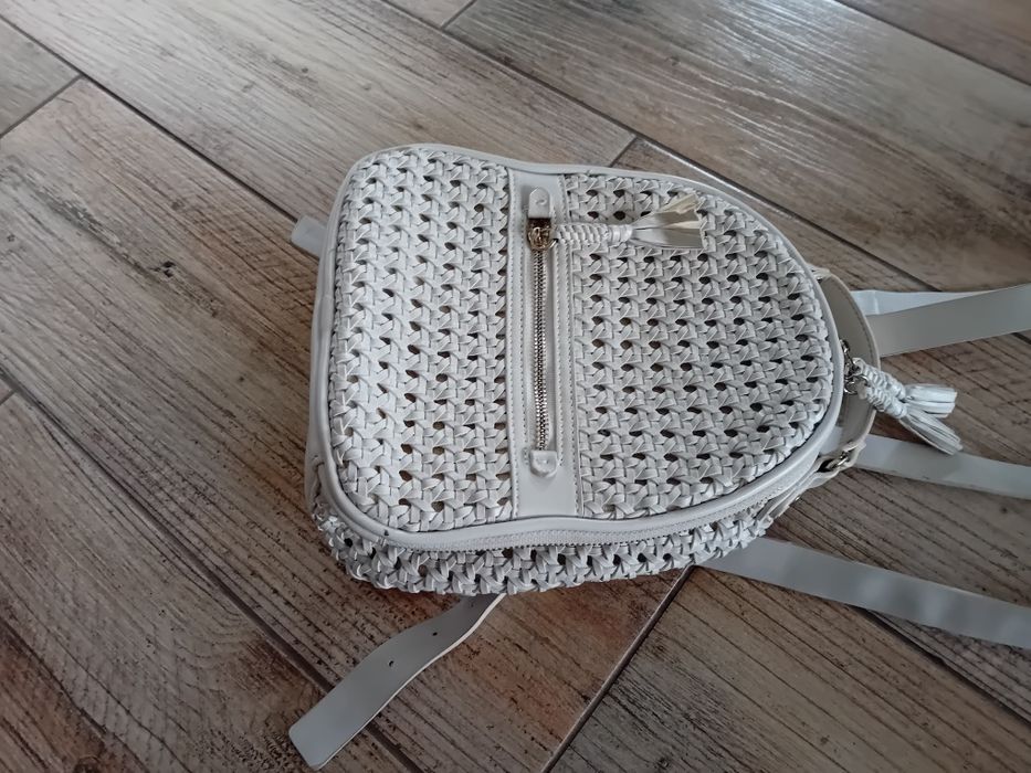 Zara nowa kolekcja plecak ażurowy