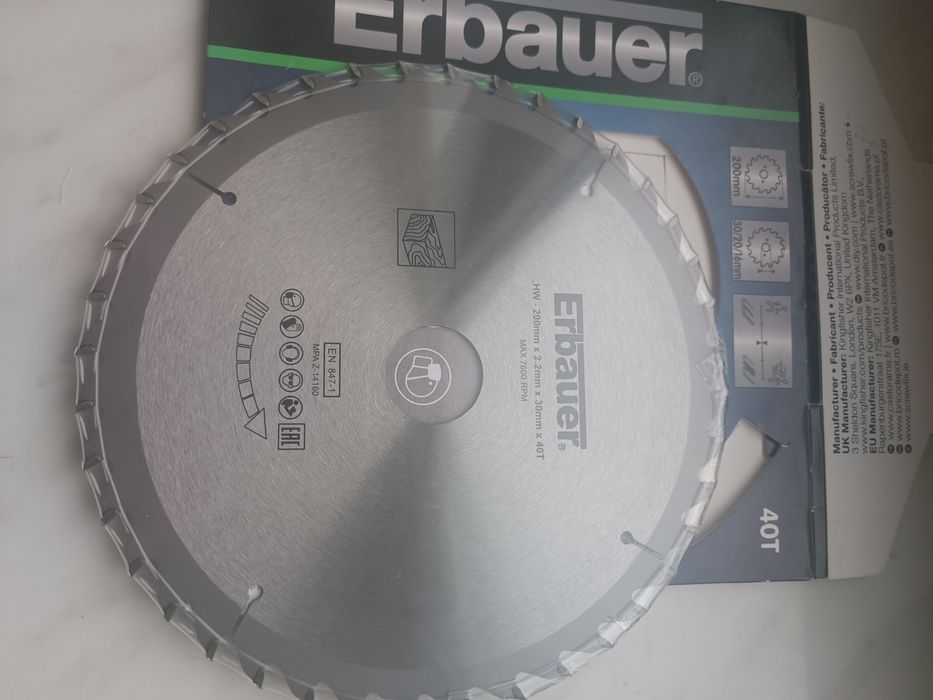 Tarcza do drewna diamentowa