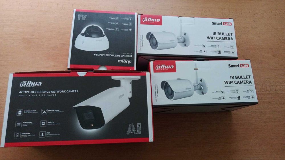 Продам Dahua IP-камеры . Новые. Версия для Европейского рынка