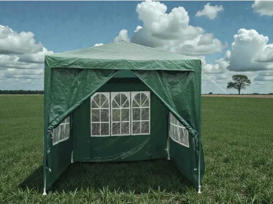 Садовый павильон  Беседка Торговый тент 9/12 м² Окна Защита UV 5 +