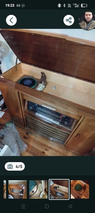 Arabella radio z gramofonem