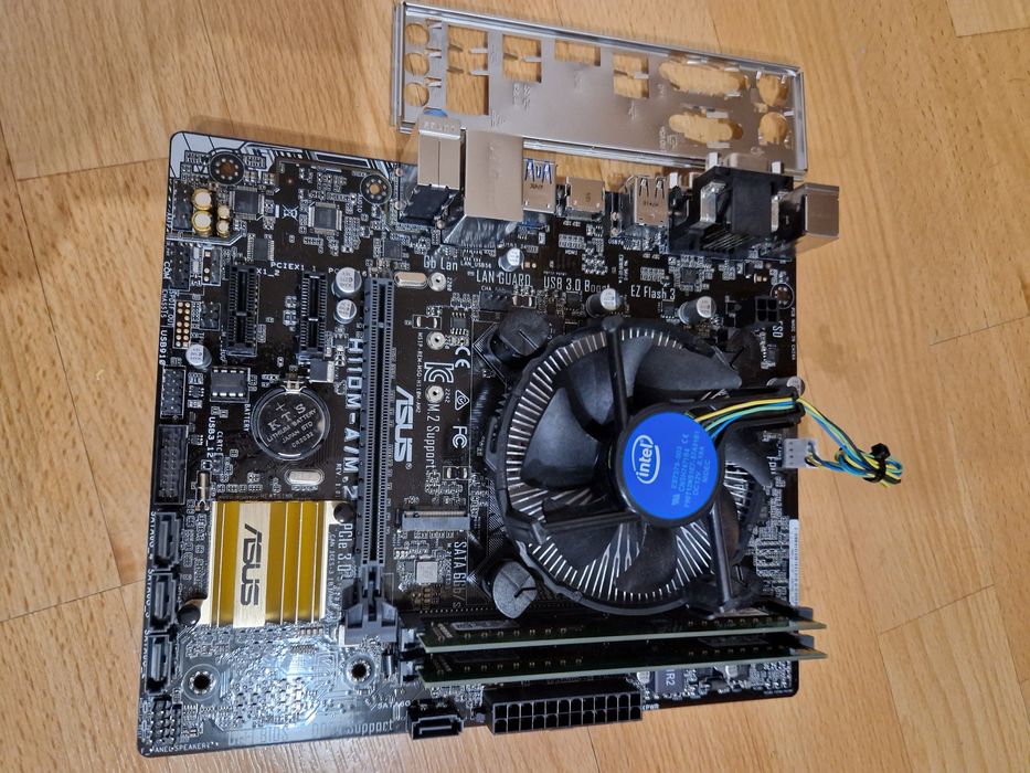 Intel i5-7400 3-3.5Ghz/16gb ddr4/Материнка (ssd)Бистрий комплект s1151