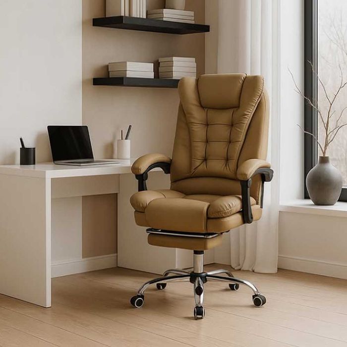 Крісло керівника X6 Khaki | офисное кресло руководителя компьютерное