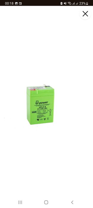 Baterias  AGM 6 /12 Volts