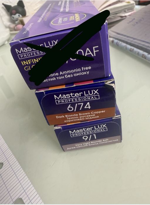 Фарба для волосся Matrix / master LUx