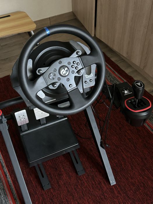 Кермо Thrustmaster T300  GT + Shifter TH8S | Кокпіт/стійка GamePro
