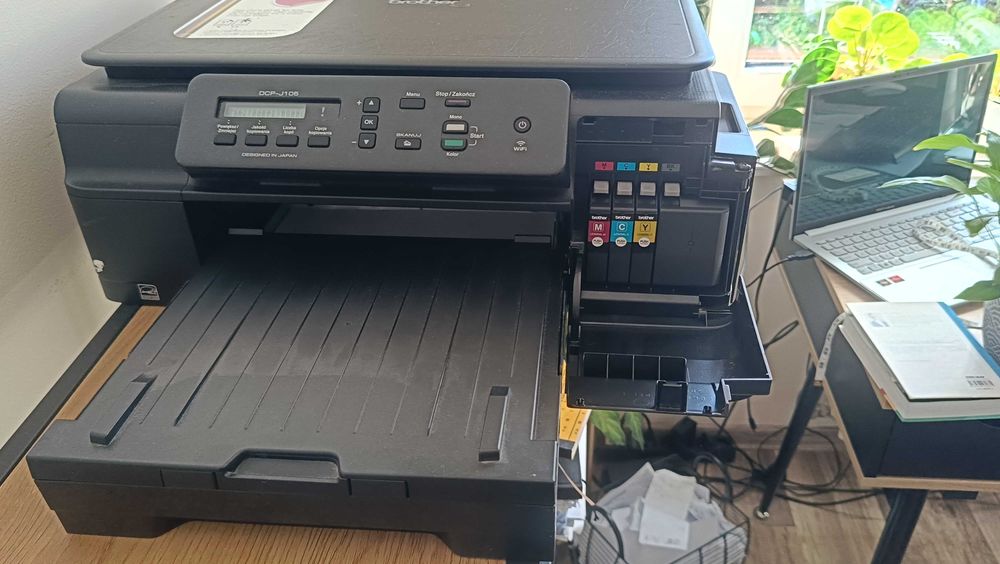Brother DCP-J105 drukarka + skaner + Wi-Fi + dodatkowe kartridże