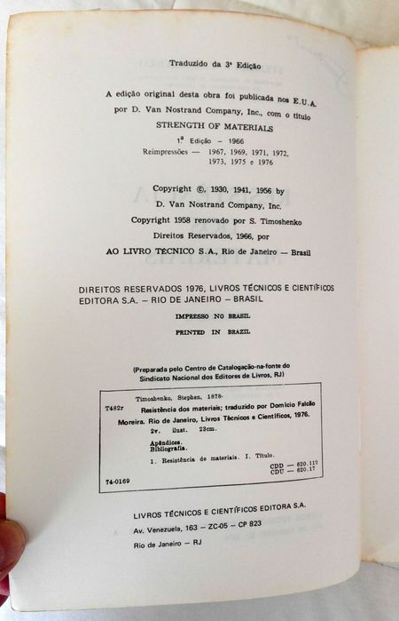 Livros Resistência dos Materiais - Volume 1 e 2