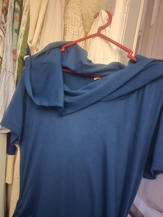 Vestido azulao sereia