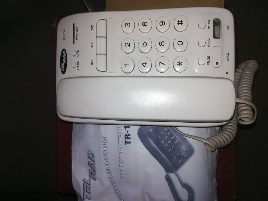Telefon z czasów PRL