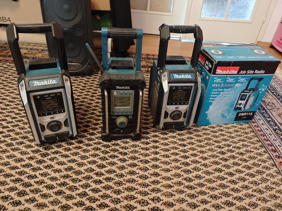 Radio Makita dmr 115 100 102 budowlane sprawne stan bardzo dobry