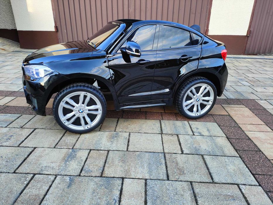 BAWIBUS.PL Auto samochód na akumulator BMW X6 dwuosobowe dla dzieci RC