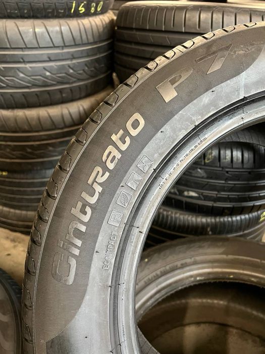 Шини Літні 235х55хR17 PIRELLI Cinturato P7 / 2шт / 90%Залишок / 2022р