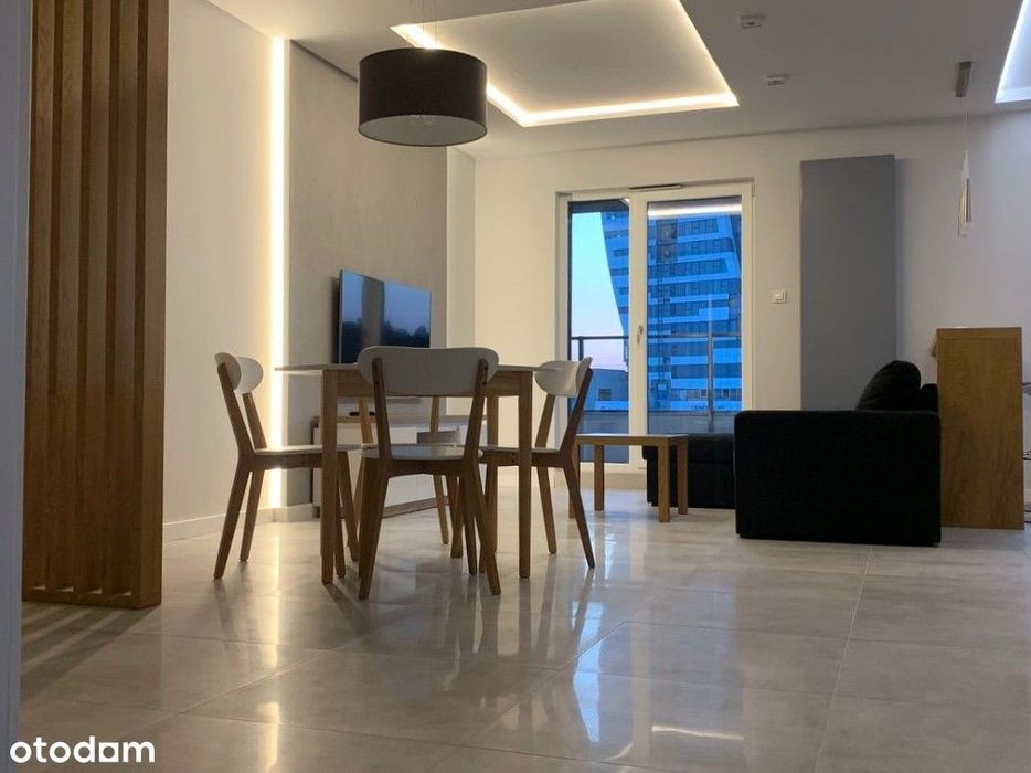 Wynajmę mieszkanie 62 m. kw. - CAPITAL TOWERS - Klimatyzacja! Balkon! - Widok 3