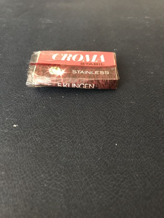 Żyletki CROMA z PRL