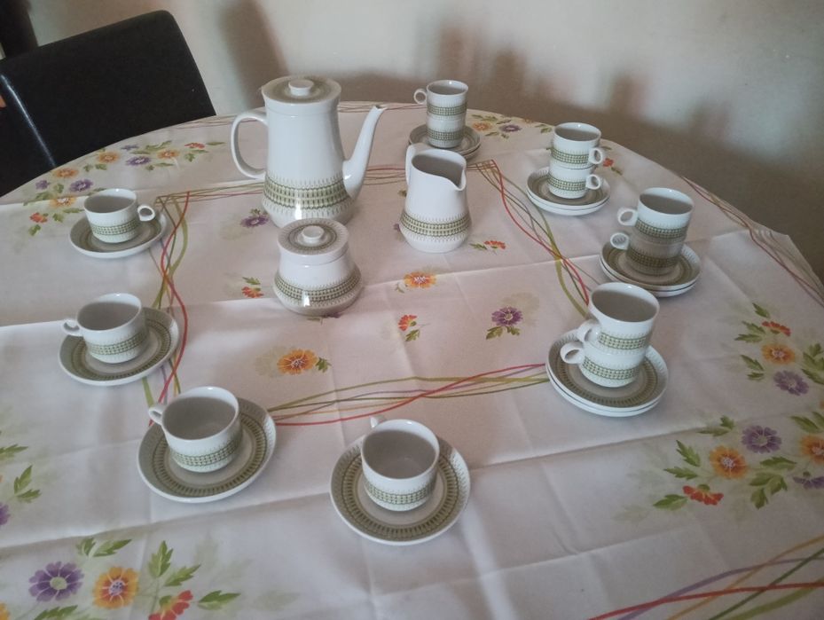 Conjunto de chá porcelana