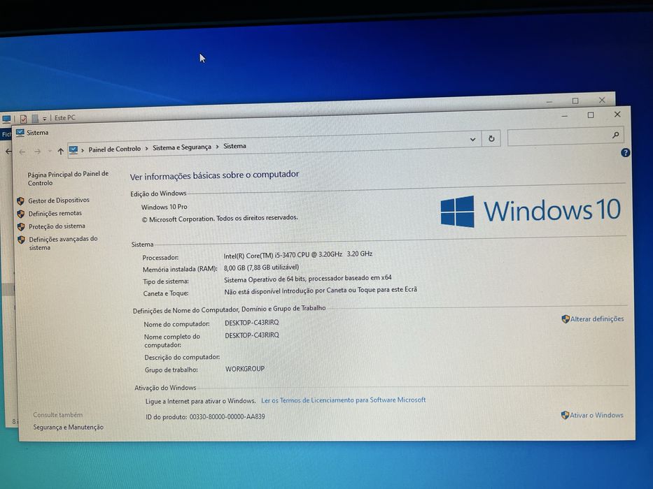 Computador da HP para venda