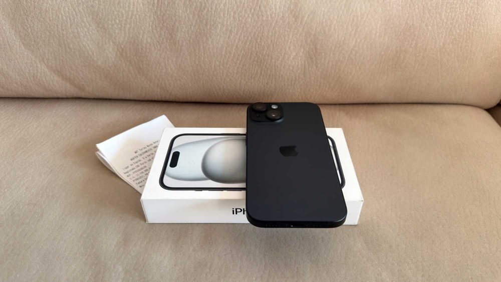Vendo troco iPhone 15 128Gb Preto C/Fatura e Garantia Worten