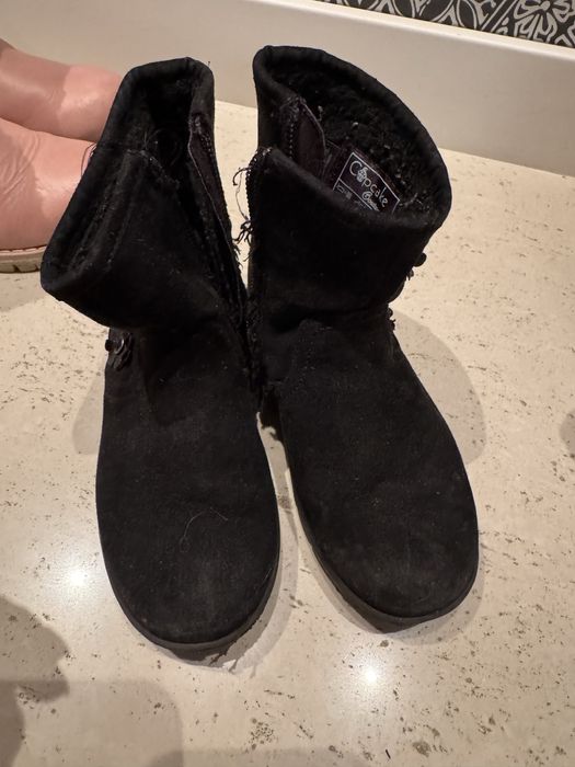 Buty zimowe ocieplane, botki, gumaki hello kity dla dziewczynki 26-27