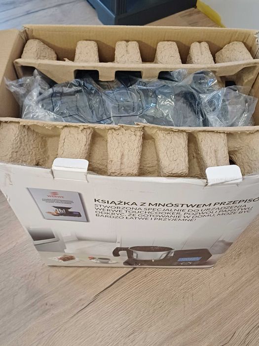 Nowy MultiCooker Werwe czarny akcesoria nakładka szatkująca Lidlomix