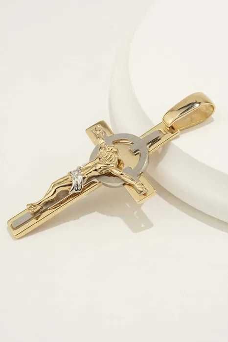 Złote krzyżyk 14K 10.19g