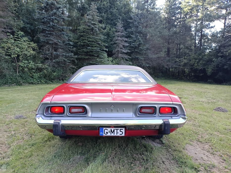 Dodge Challenger 73r bezwypadkowy zero rdzy zarejestrowany orginalny