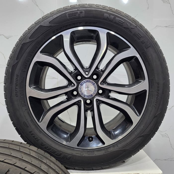 Jantes 17" originais Mercedes Classe C W205 Avantgarde 5x112