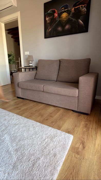 Sofa 2 lugares castanho
