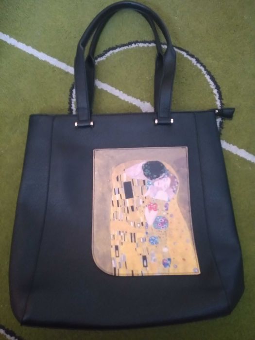 Torba czarna z pocałunkiem Klita Medicine z metką nowa