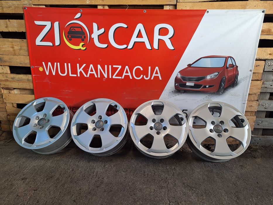 Alufelgi 5x112 17 cali ET48 AUDI A8 8P 8V SKODA VW Caddy Golf koła
