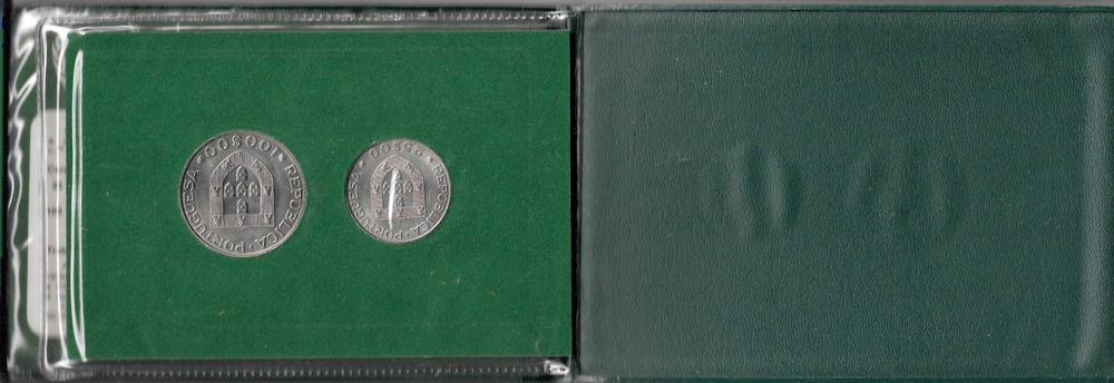 Moedas - Ano Internacional do Deficiente - Carteira