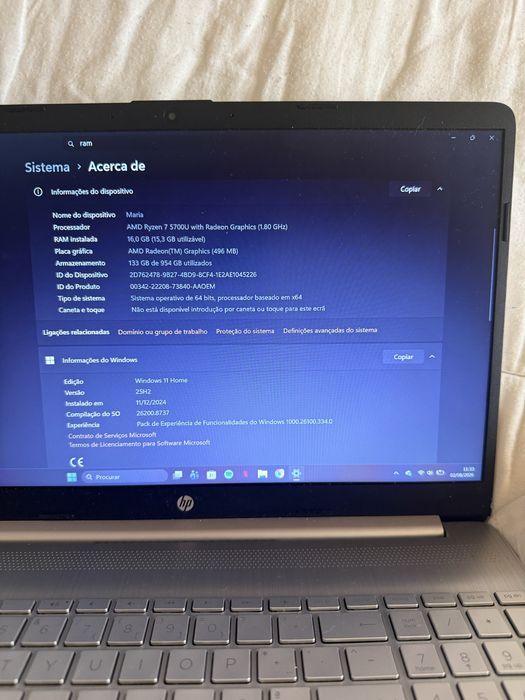 HP Laptop 15s-eq2xxx