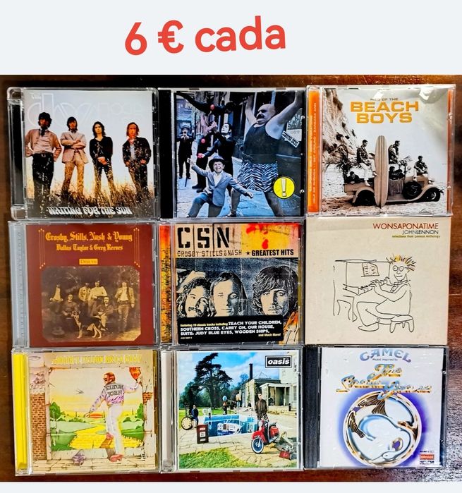 Sortido de CDs a partir de 3 euros