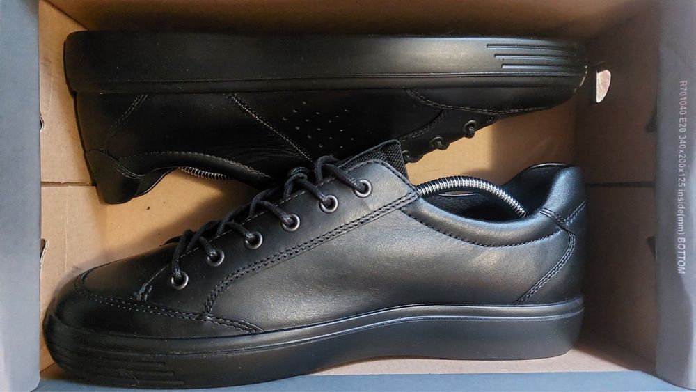 Продам Мужские кожаные кеды ECCO Soft Classic M, размер 45 (новые)