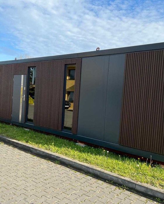 Kontener Biurowy Handlowy Mieszkalny Socjalny Domek 6x3 7x3 8x3 9x3