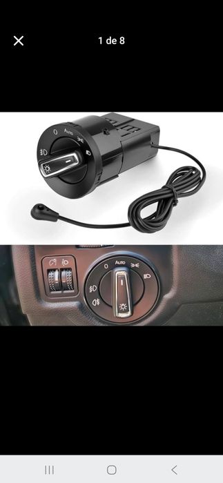 Comutador luzes automático vw