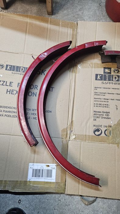 Stary zabytkowy błotnik zzr romet przedni tylny