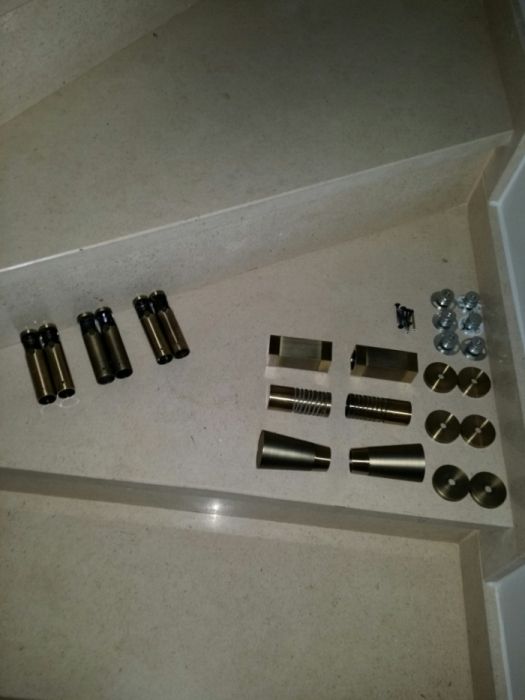 Terminais para Cortinados + Suportes