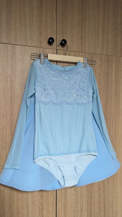 Платье для бально спортивных танцев Бейсик +серьги и  заколка