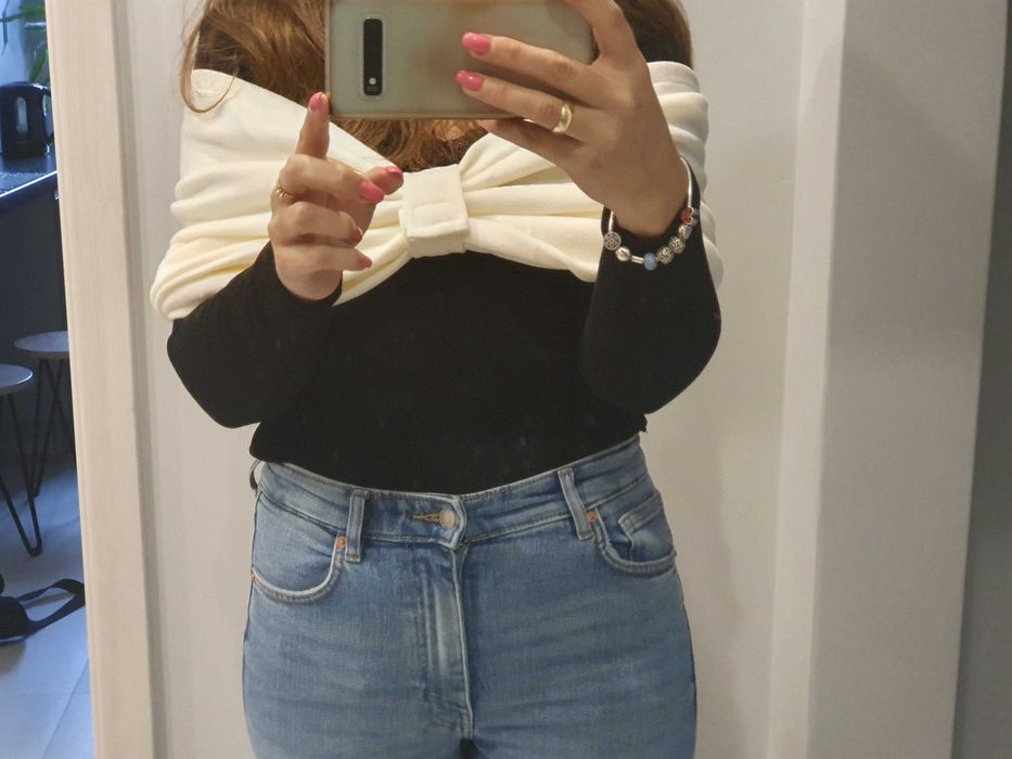 Komin ślubny nowy ecri