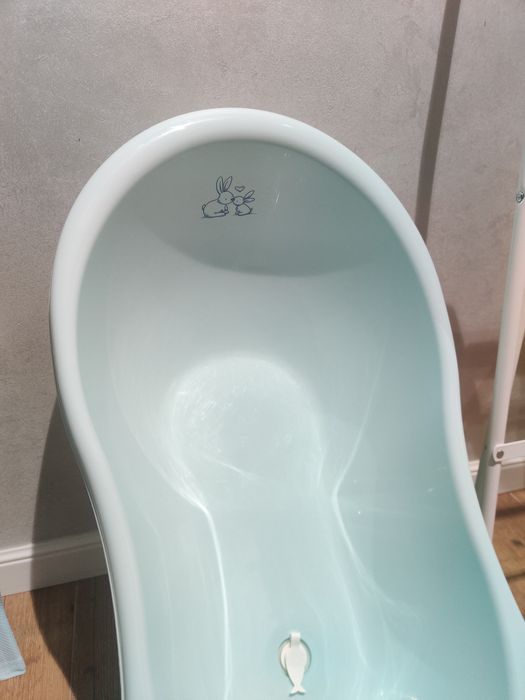 Ванночка, підставка та гамак - комплект для купання немовлят