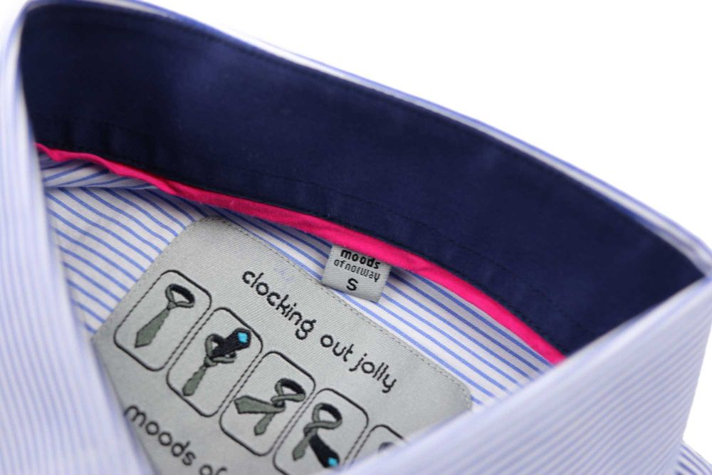 Moods of Norway koszula elegancka prążki S