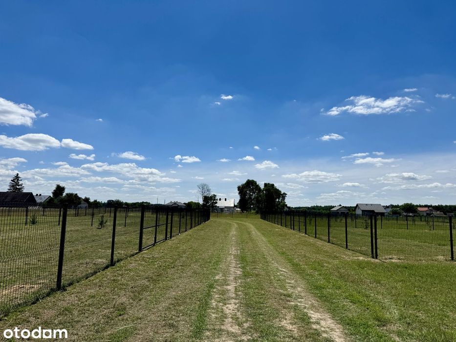 Działki budowlane, wodociąg, prąd, 1,5 km j. Lucieńskie - Więcej