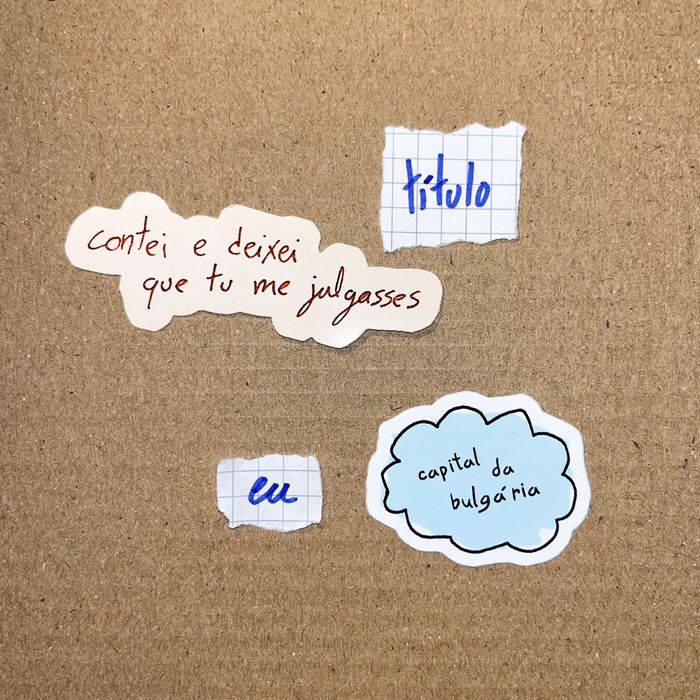 10 AUTOCOLANTES contei e deixei que tu me julgasses