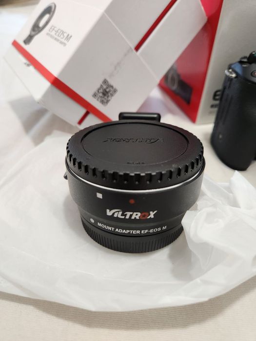 Kit Canon EOS M50 + Adaptador Viltrox