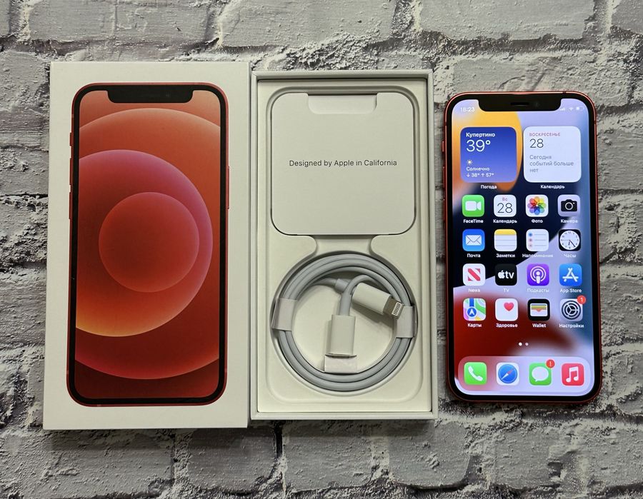 iPhone 12 Mini 64GB Red Neverlock (новый)