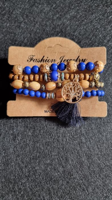 Pulseira estilo Boho- pingente Árvore da vida