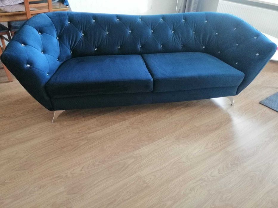Sofa Glamour trzyosobowa