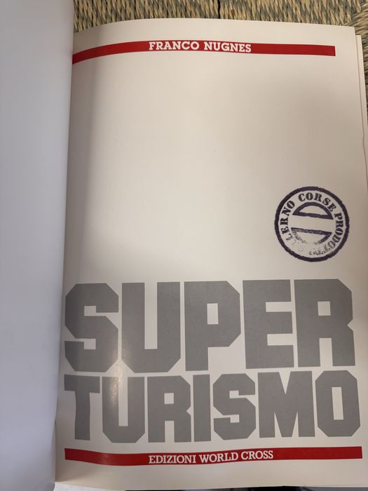 Livro Super Turismo Franco Nugnes