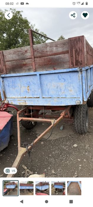 Górna zabudowa do przyczepy d35 burty